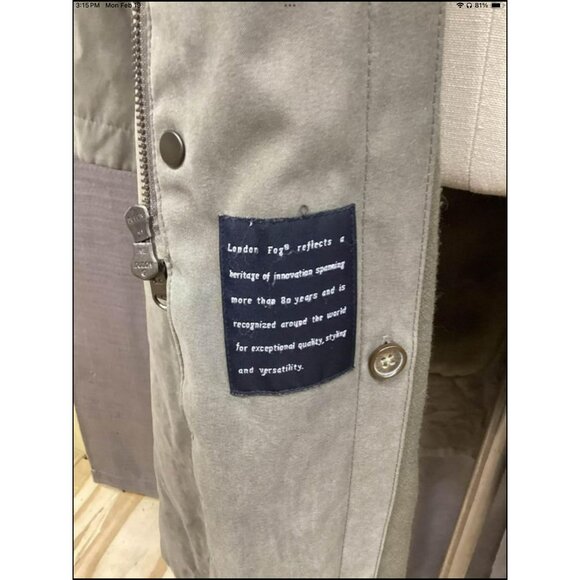 Mens London Fog Coat - Picture 6 of 9